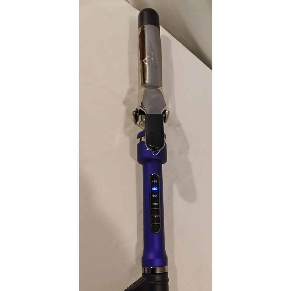 Ion Titanium Pro Curling Iron 1  1/4” Purple 4 Power Settings Excellent